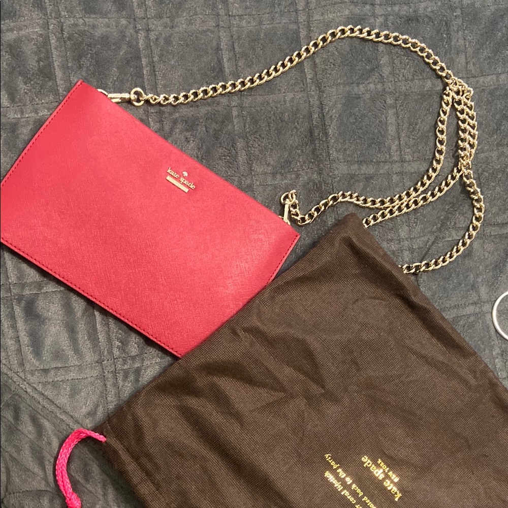 Kate Spade Red Crossbody Bag